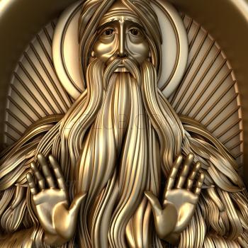 3D model Venerable Macarius of Egypt (STL)